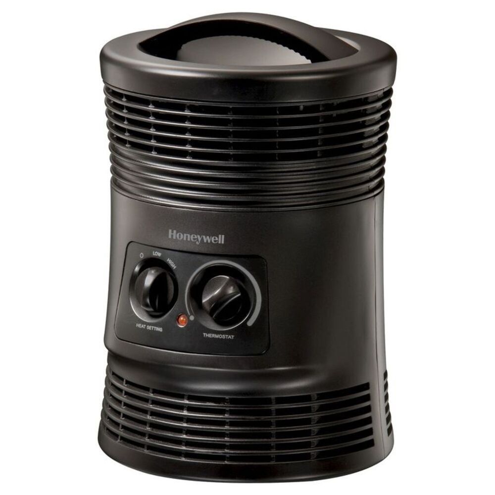Honeywell -  HHF360B 1500W 360 Surround Indoor Heater Black